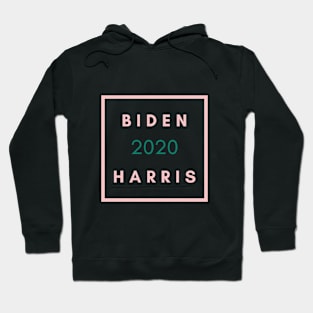 Biden Harris 2020 AKA BH2020 Pink + Green T-Shirt Hoodie